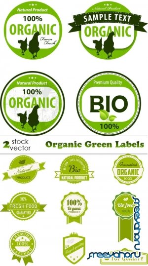   - Organic Green Labels